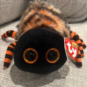 TY Beanie Boos Ingrum Halloween Spider‎ Plush NWT